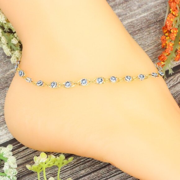 "Elegant Handmade Anklet – Delicate Jewelry for Women, MAR091244 - Picture 7 of 10